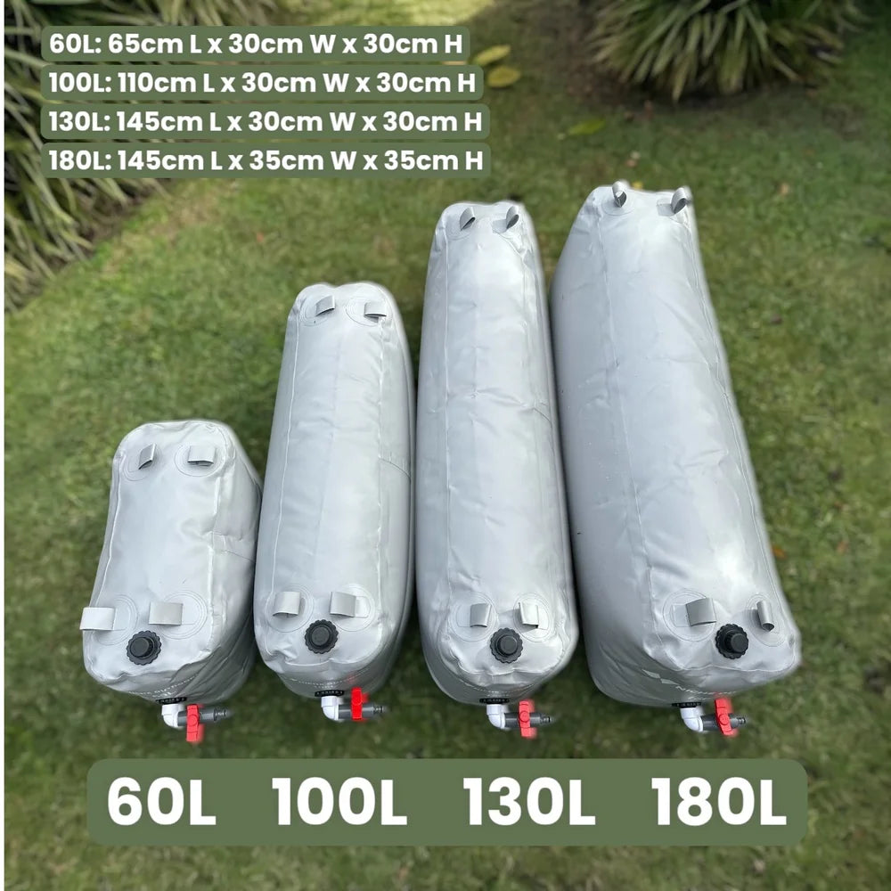 Nice Outdoors Flexible Slim Water Bladder Range 60, 100, 130, 180