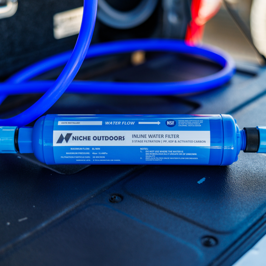 Niche Outdoors Inline Water Filter