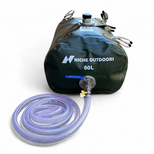 Niche_Outdoors_60L_Flexible_Fuel_Bladder with PVC Hose