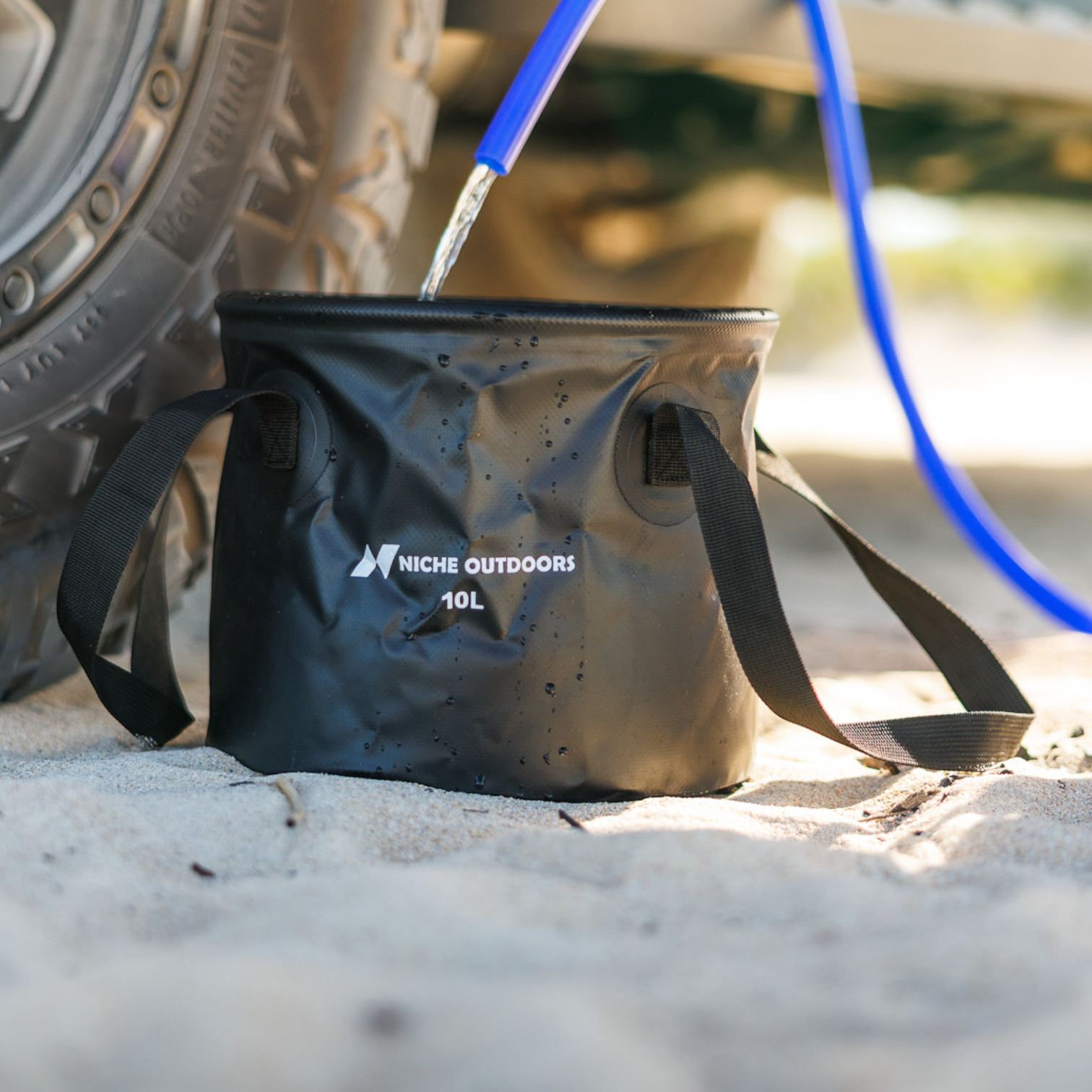 Niche Outdoors 10L Collapsible Water Bucket