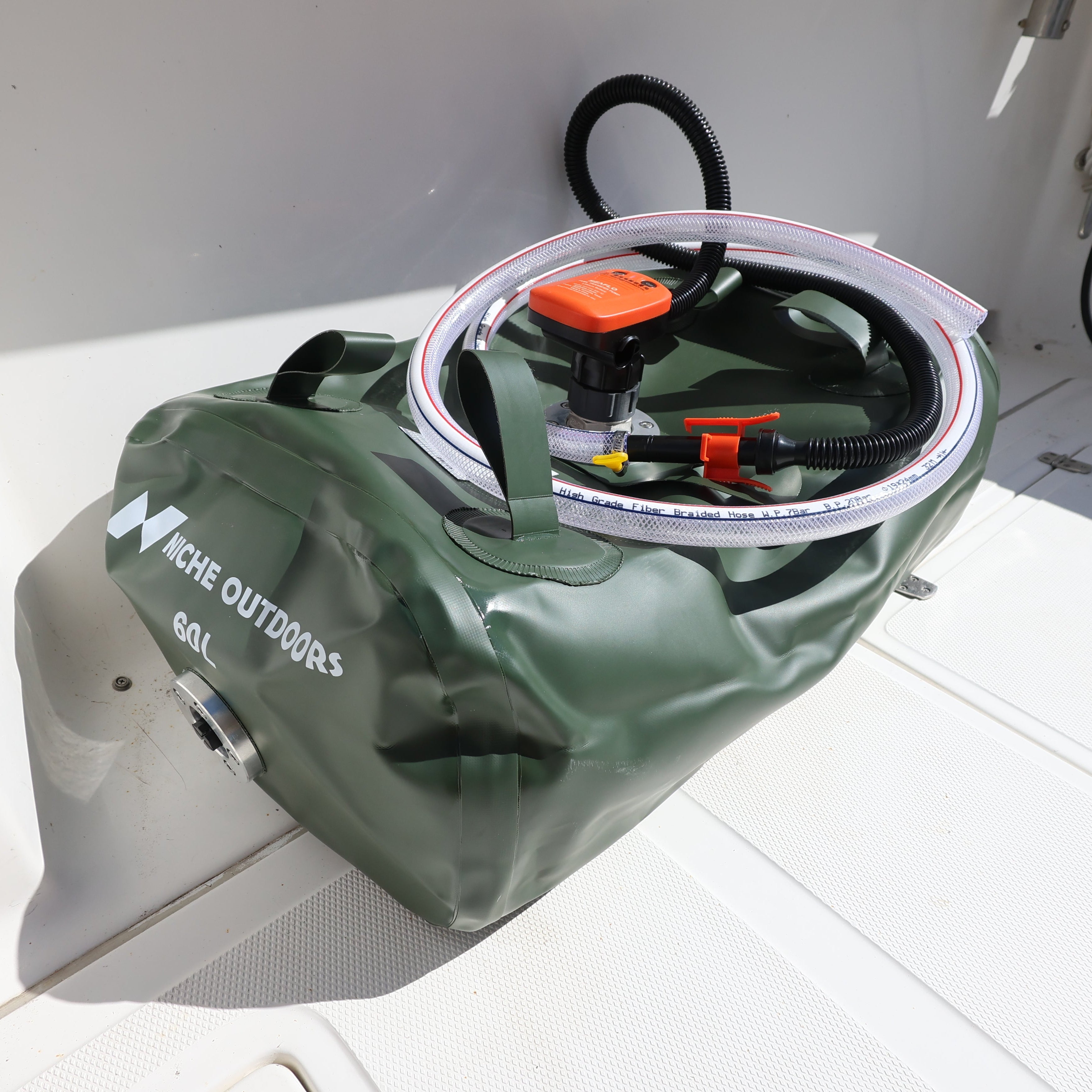 SeaFlo Lithium Battery Powered Fuel Transfer Pump