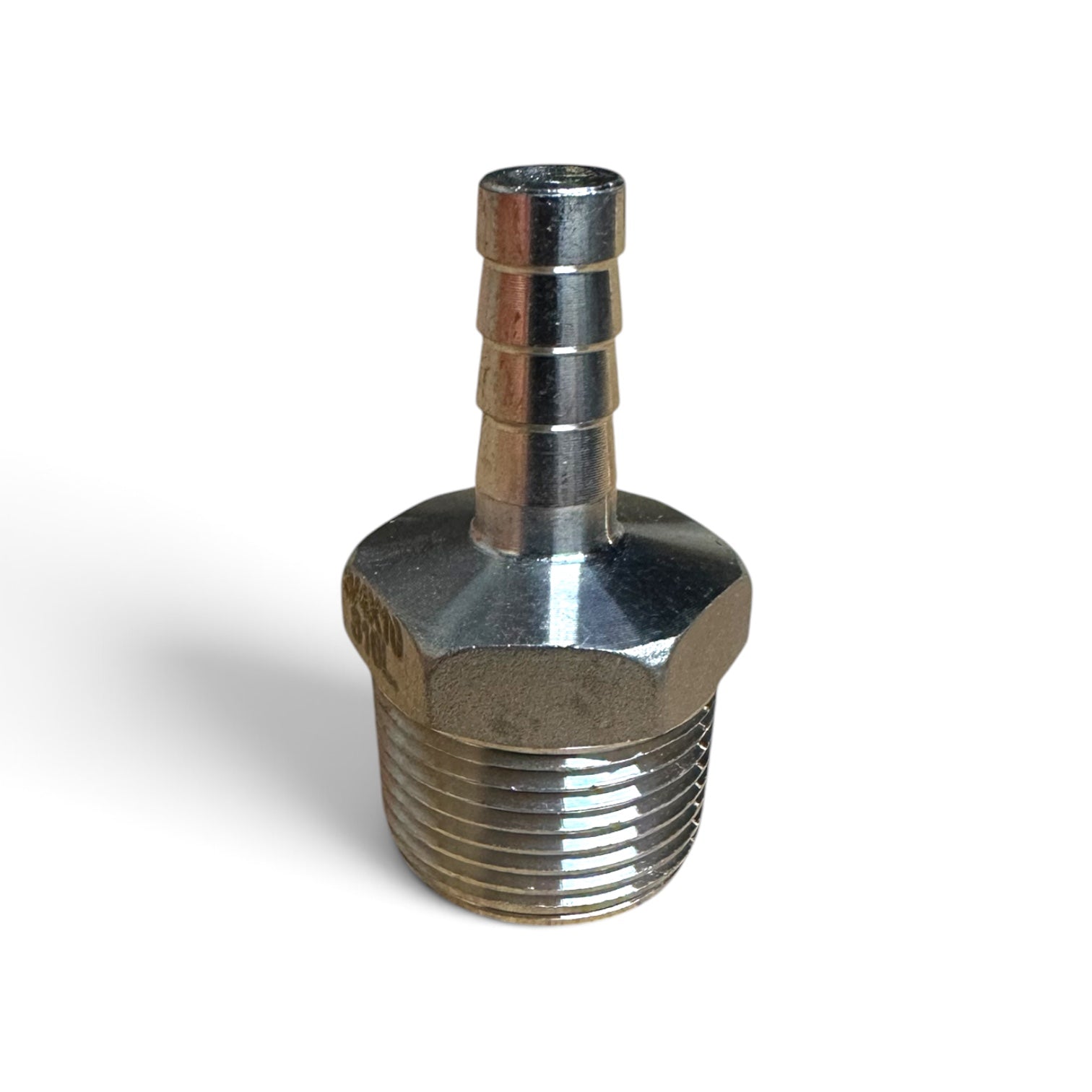 Stainless Steel 316 10mm Hose Tail to 3/4" Male BSP Thread