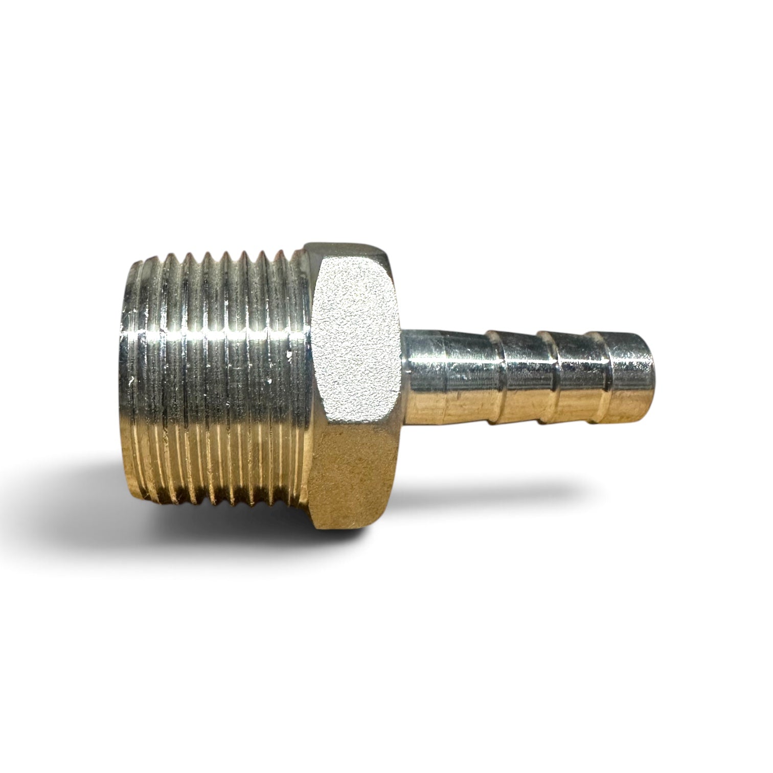 Stainless Steel 316 10mm Hose Tail to 3/4" Male BSP Thread