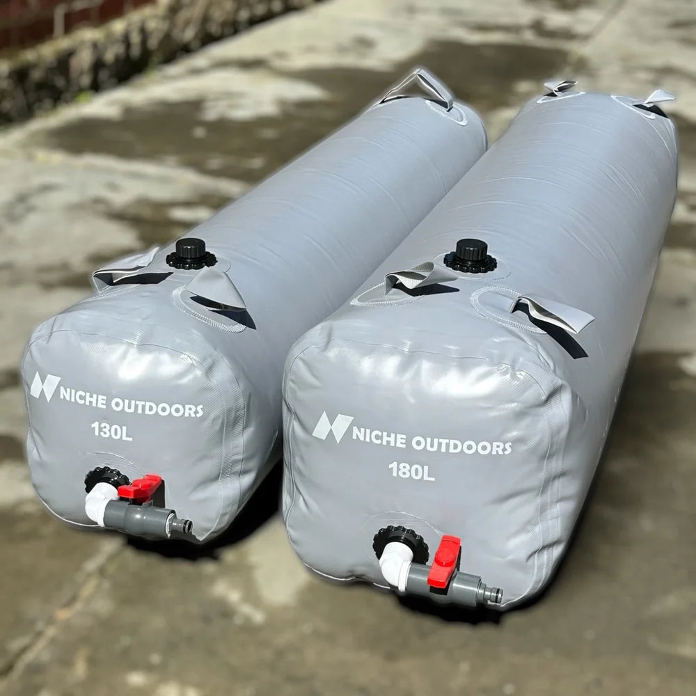 Niche Outdoors 130L 180L Slim Flexible Water Bladder