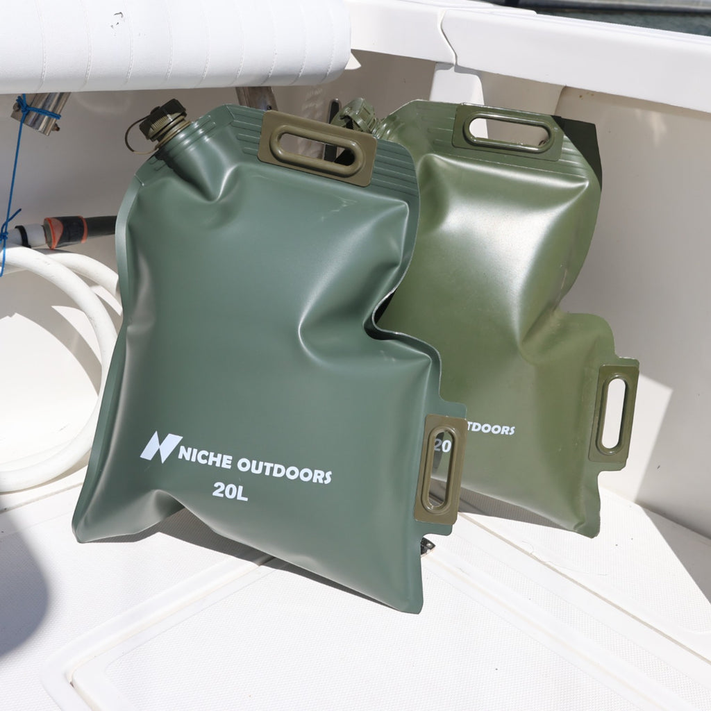 20L Fuel Bladders on boat