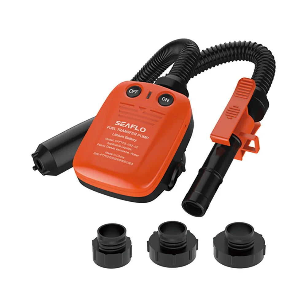 SeaFlo Lithium Battery Powered Fuel Transfer Pump